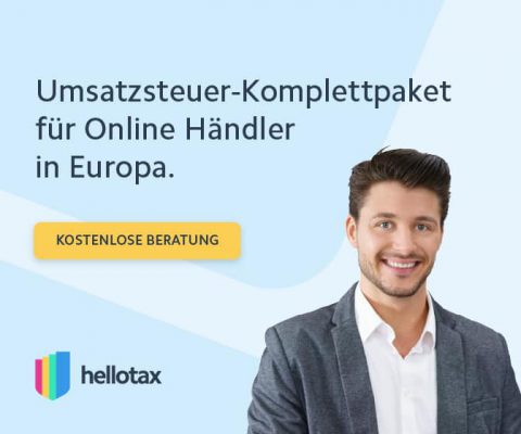 hellotax Ust onlinehaendler europa amazon marketplace